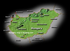 hungary-map